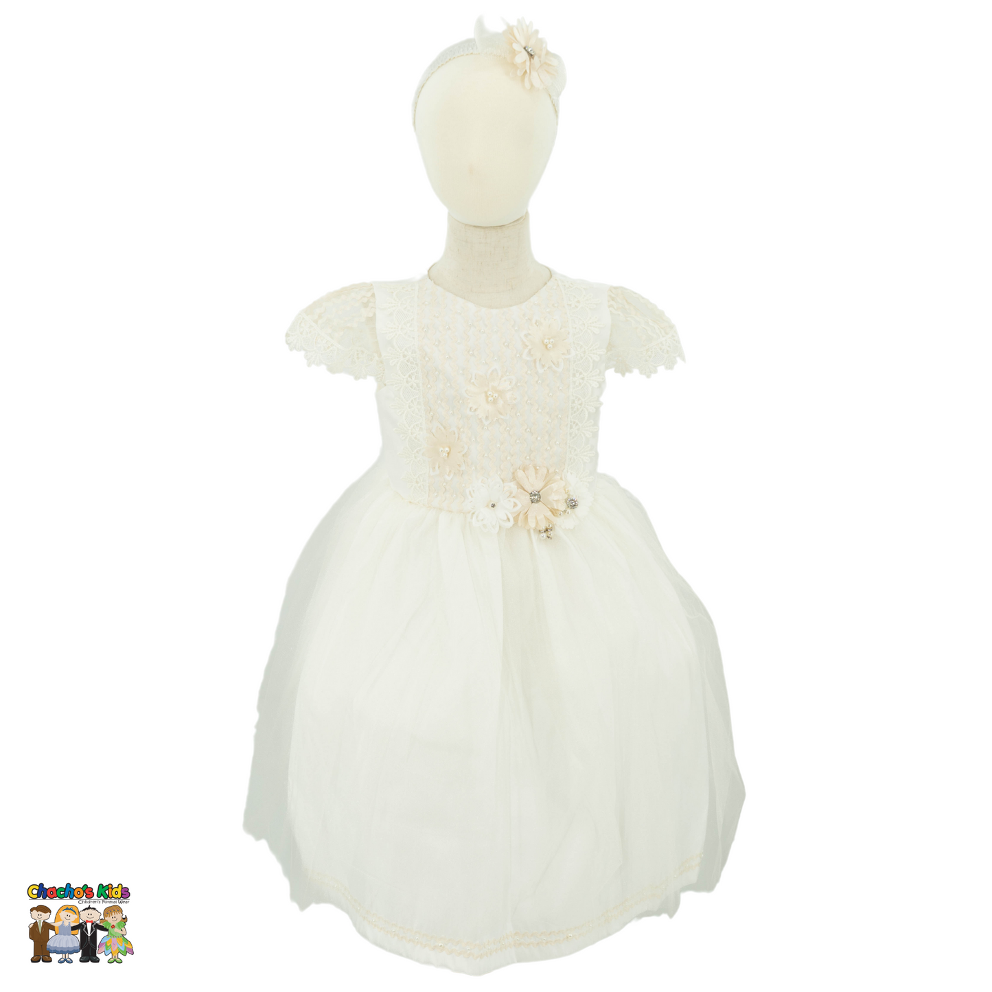 Girls Baptism Dress (Francia)