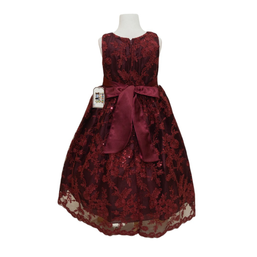 Party / Flower Girl Dress (D-1610)-Girls-Chacho's Kids