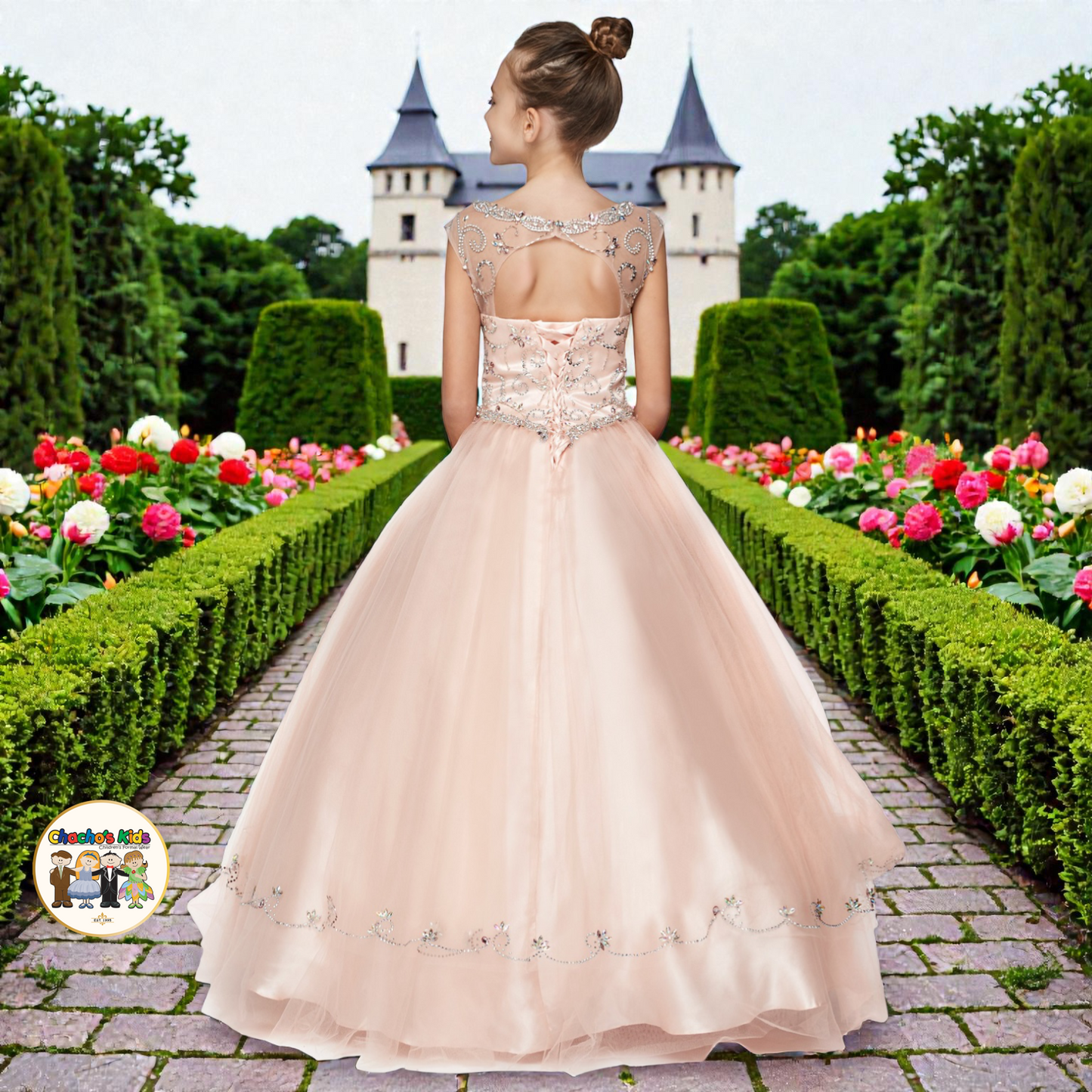 Ball Gown Dress (8005)