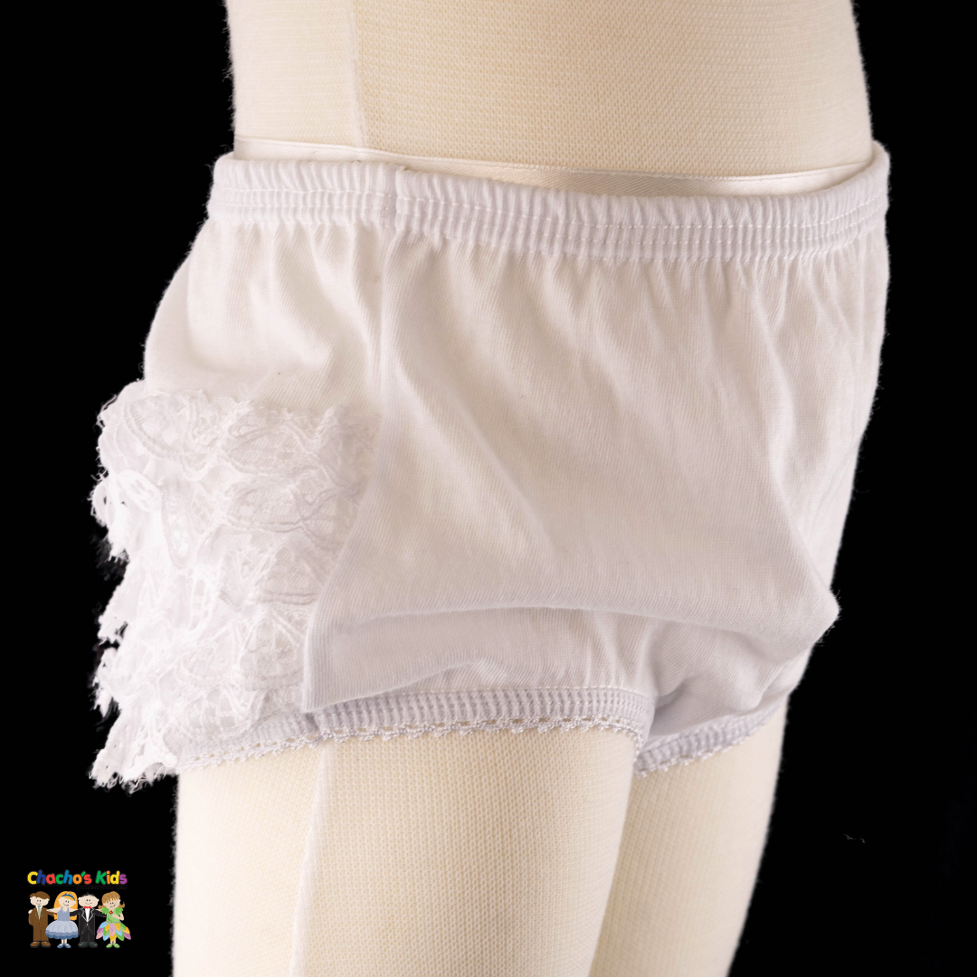 Baby Girls Ruffle Bum Bloomer (Large Ruffles)