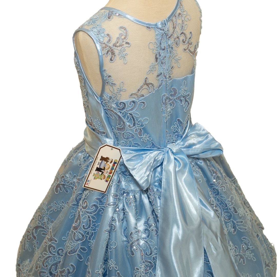 Party/Flower Girl Dress (D1550)-Girls-Chacho's Kids