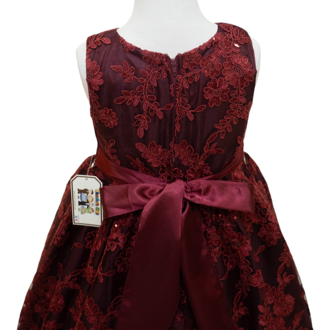 Party / Flower Girl Dress (D-1610)-Girls-Chacho's Kids