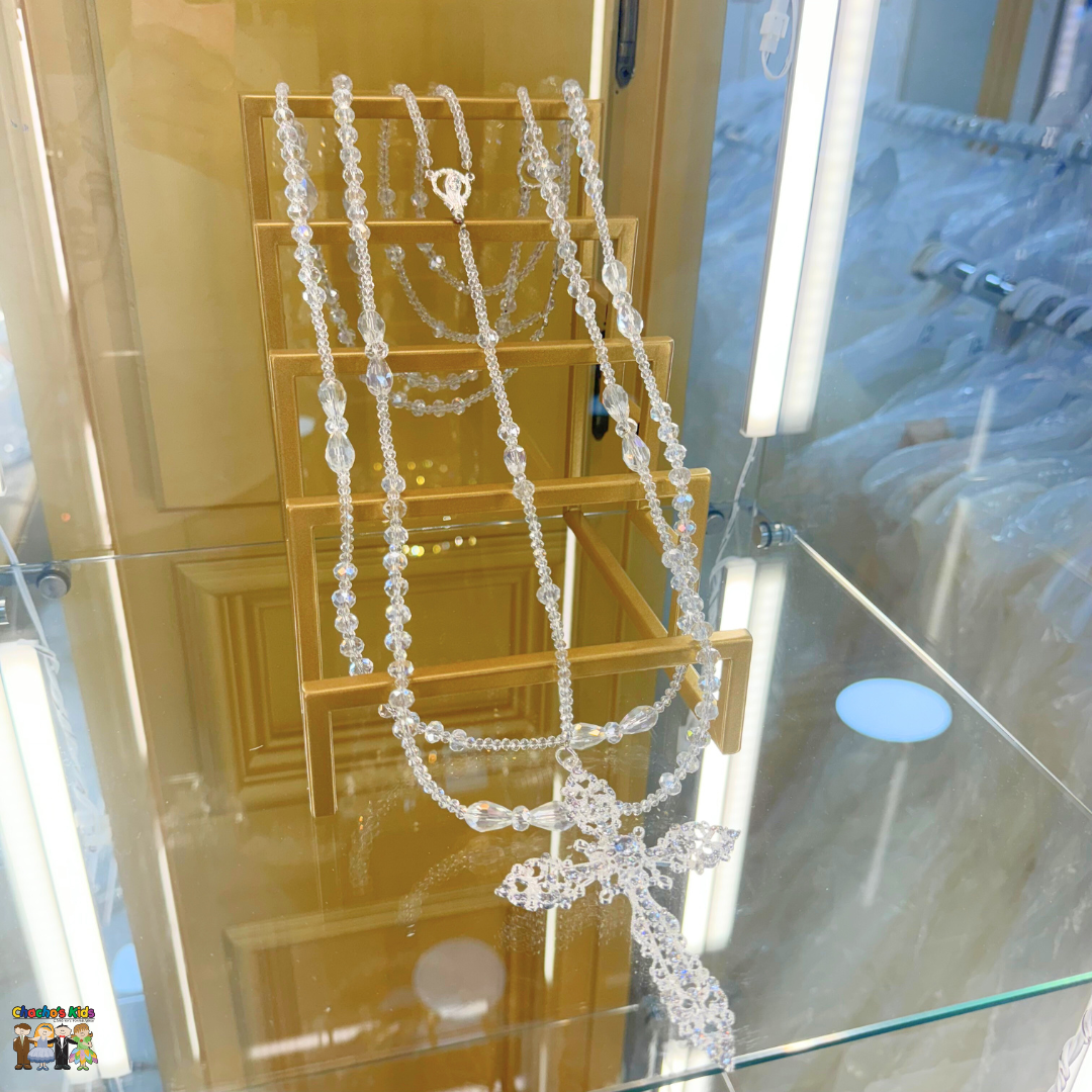 Wedding Lassos-Silver Crystal Lasso-Chacho's Kids
