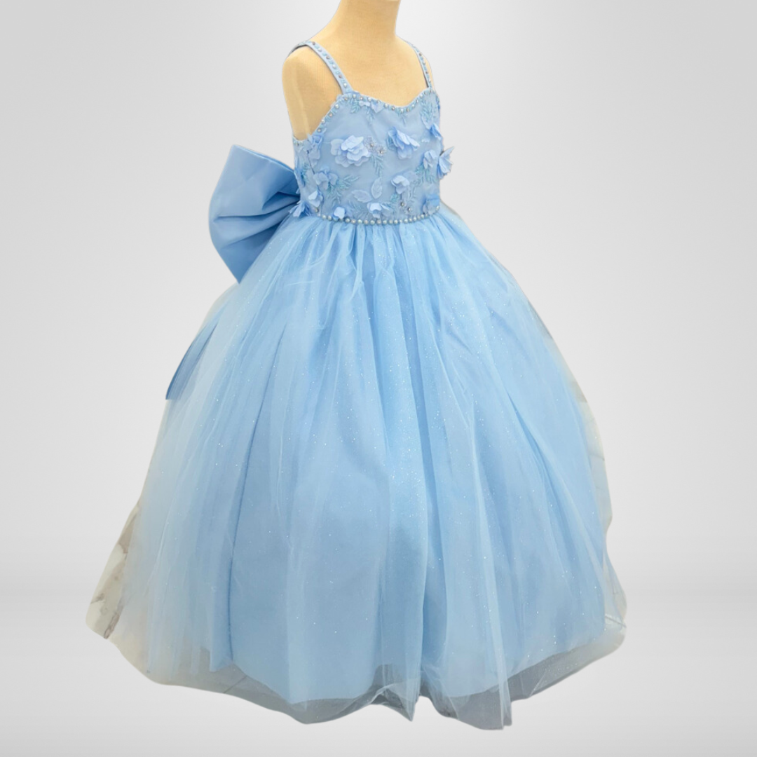 Ball Gown Dress (9014)-Girls-Chacho's Kids