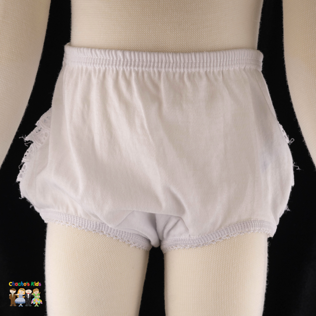 Baby Girls Ruffle Bum Bloomer (Large Ruffles)