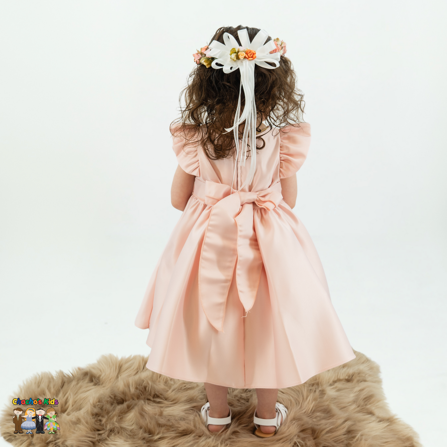 Baby Party / Flower Girl Dress (B263)-Girls-Chacho's-Kids