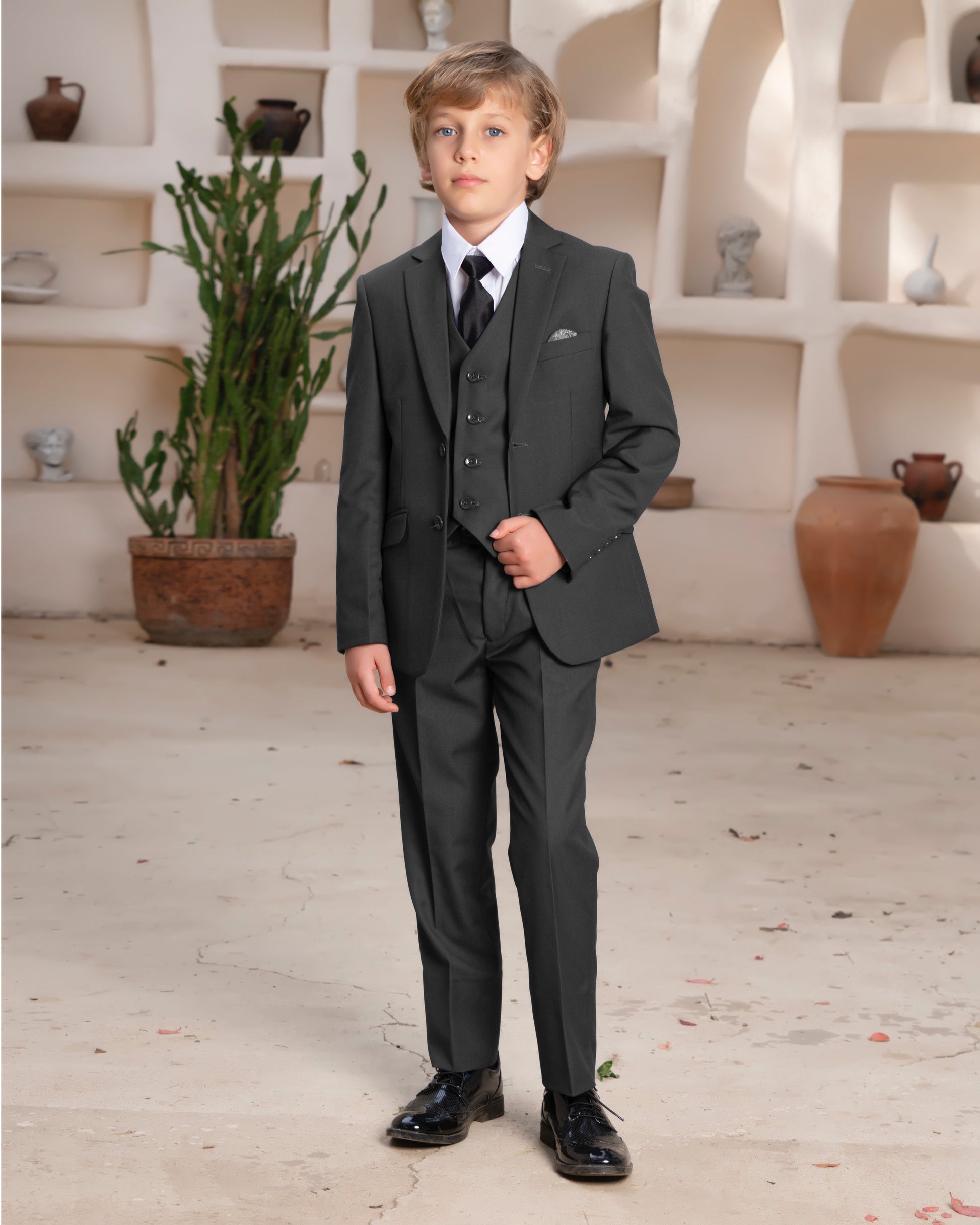 Classic Suit (BJ4005)-Boys-Chacho's Kids