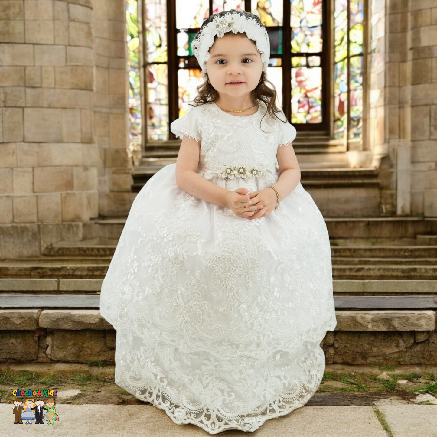 Girls Baptism Dress (R113)