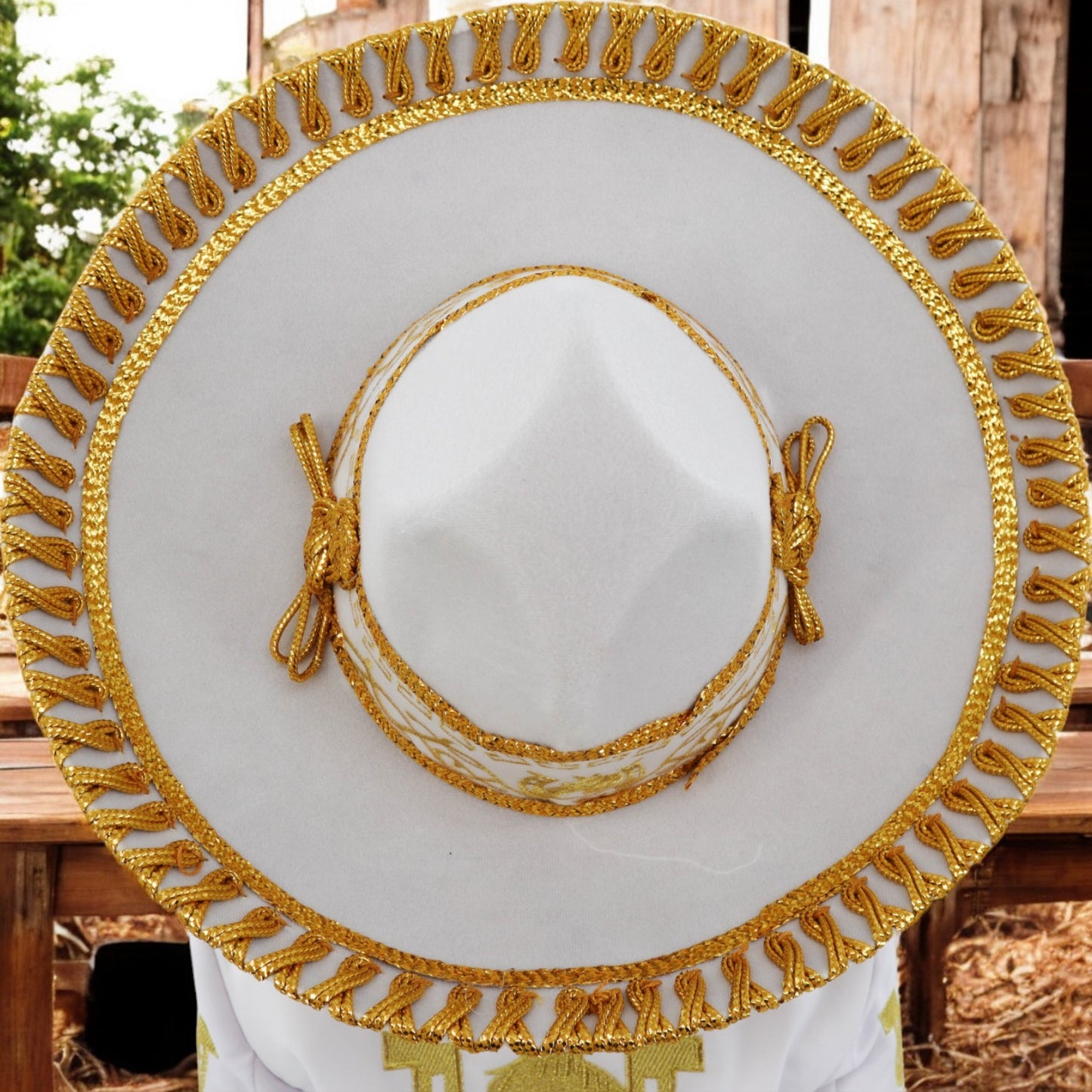 Charro Baptism (7-Piece) (White/Horse/Gold)-Boys-Chacho's Kids