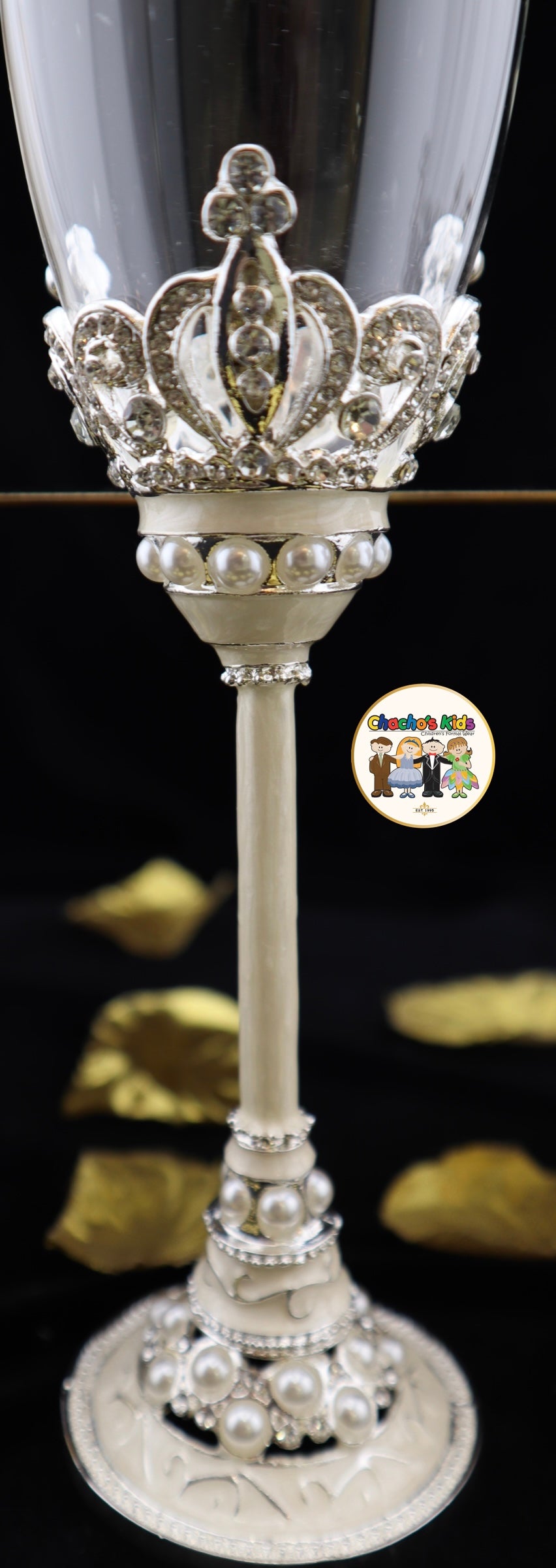 Wedding Flutes & Serving Set-Silver-803
