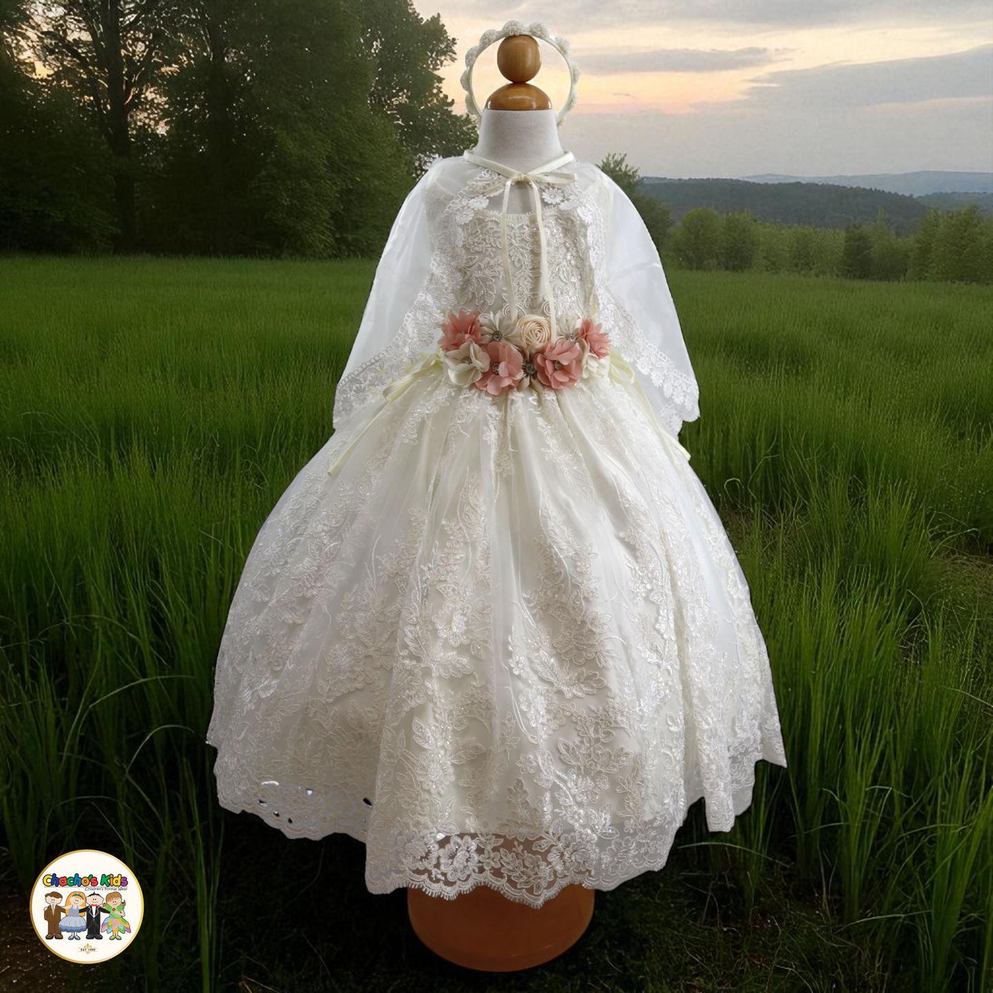 Girls Baptism Dress (446)