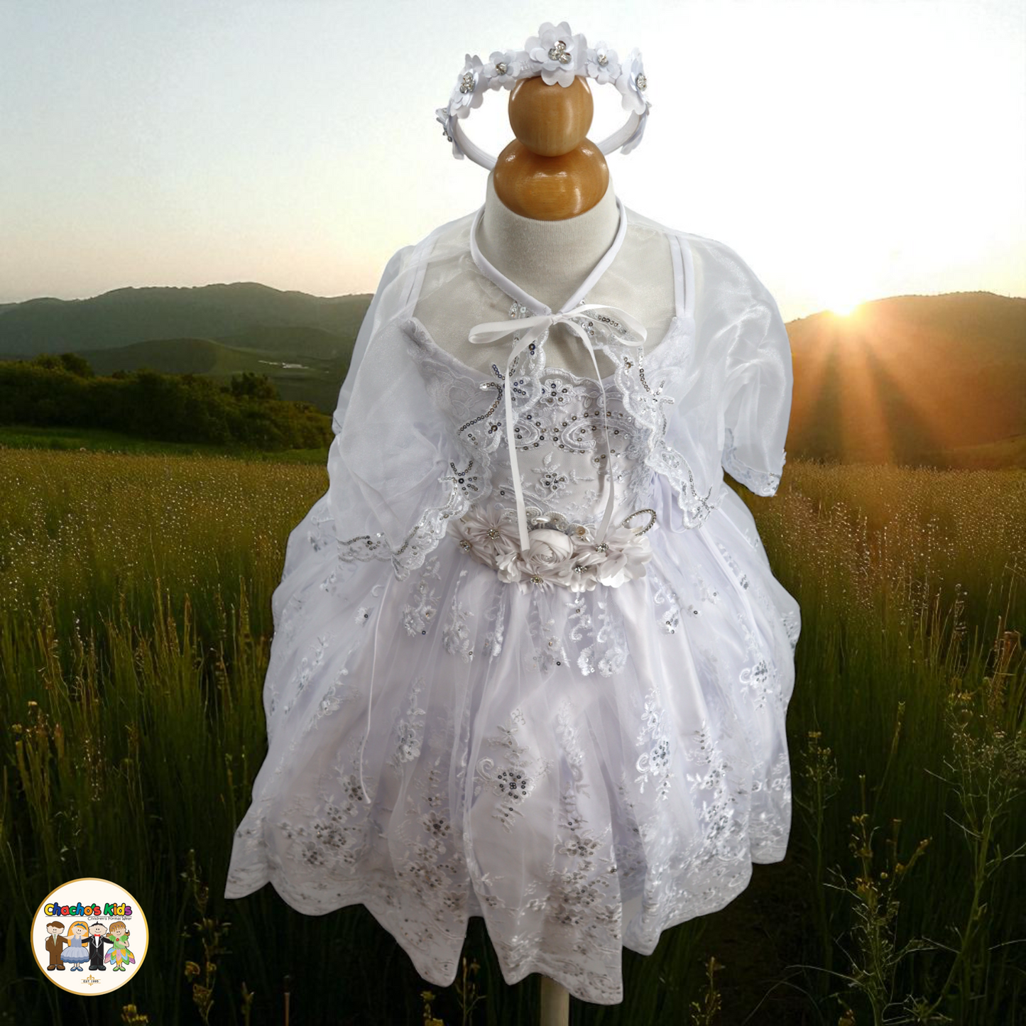 Girls Baptism Dress (446)