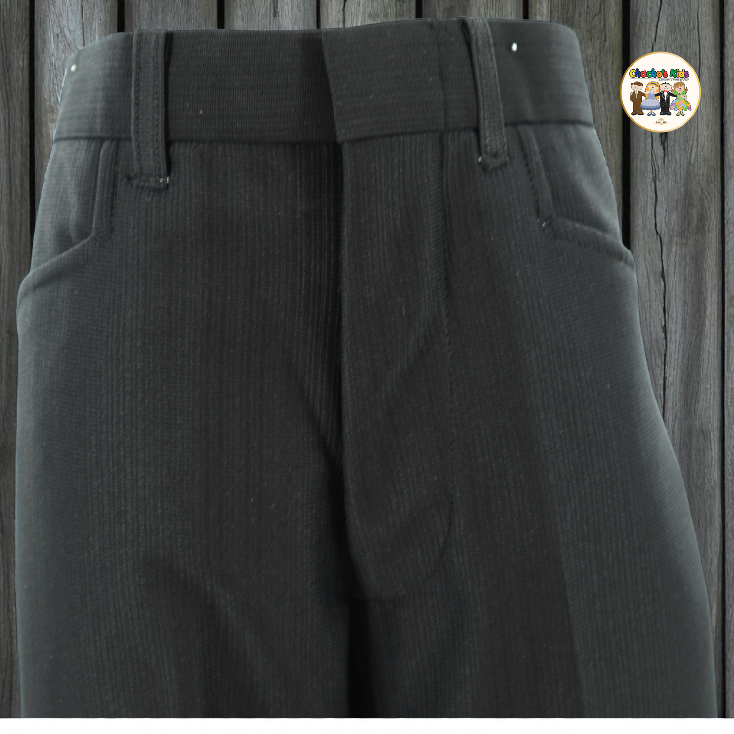 Western Black Pants-Chacho's Kids