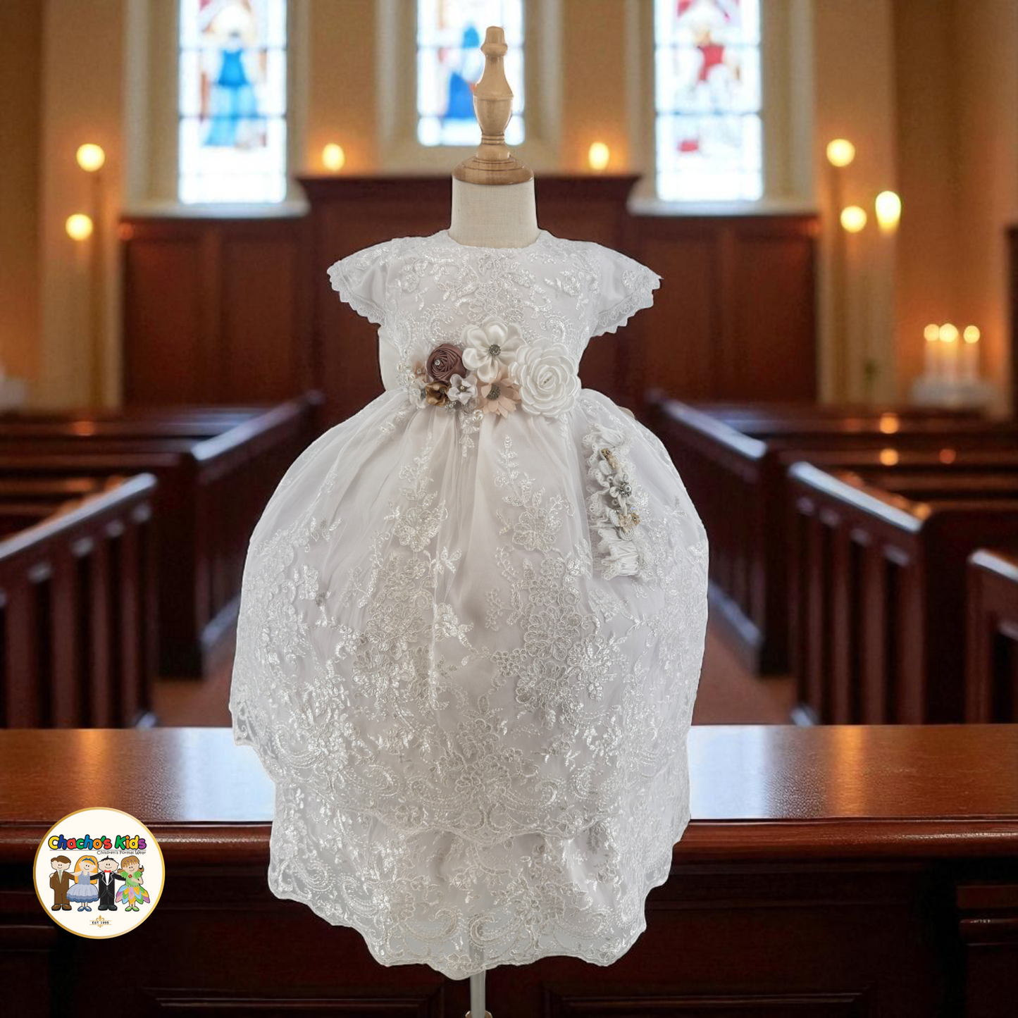 Girls Baptism Dress (R113)