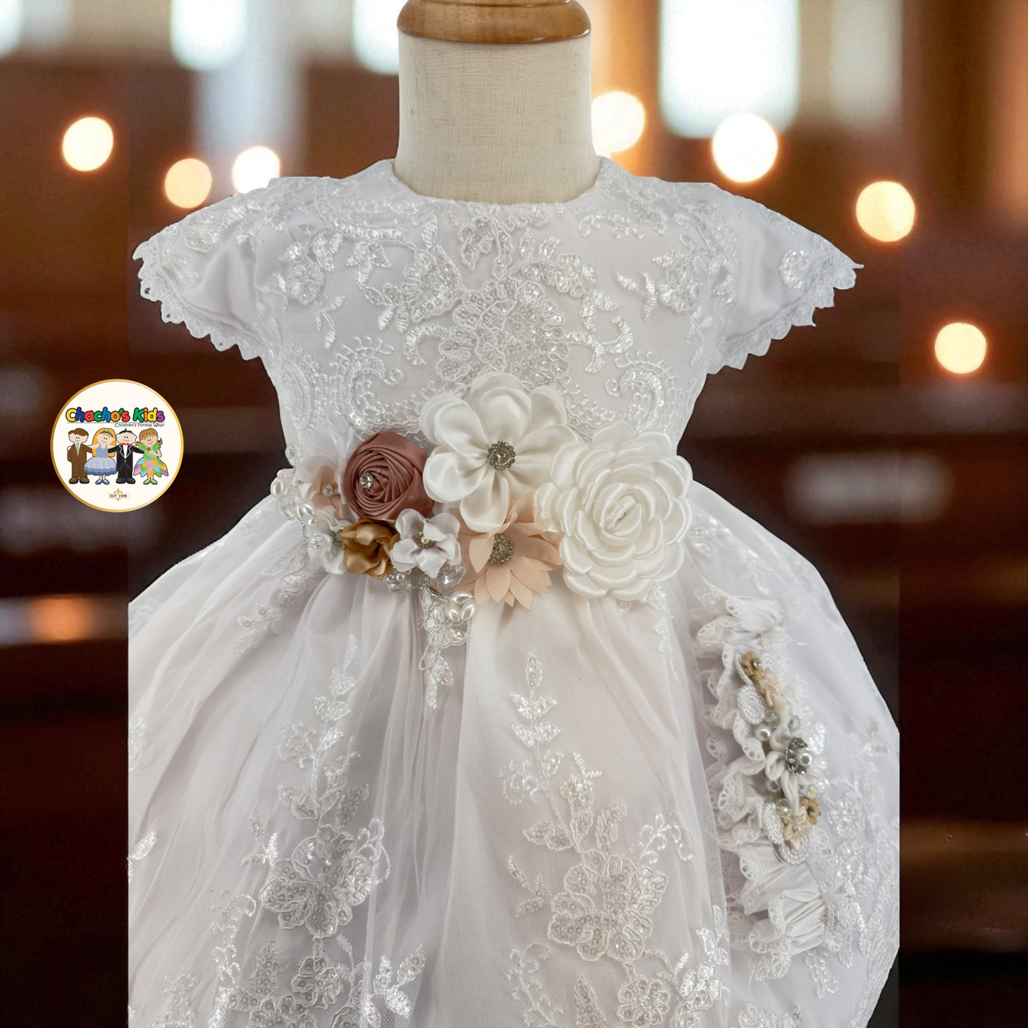 Girls Baptism Dress (R113)