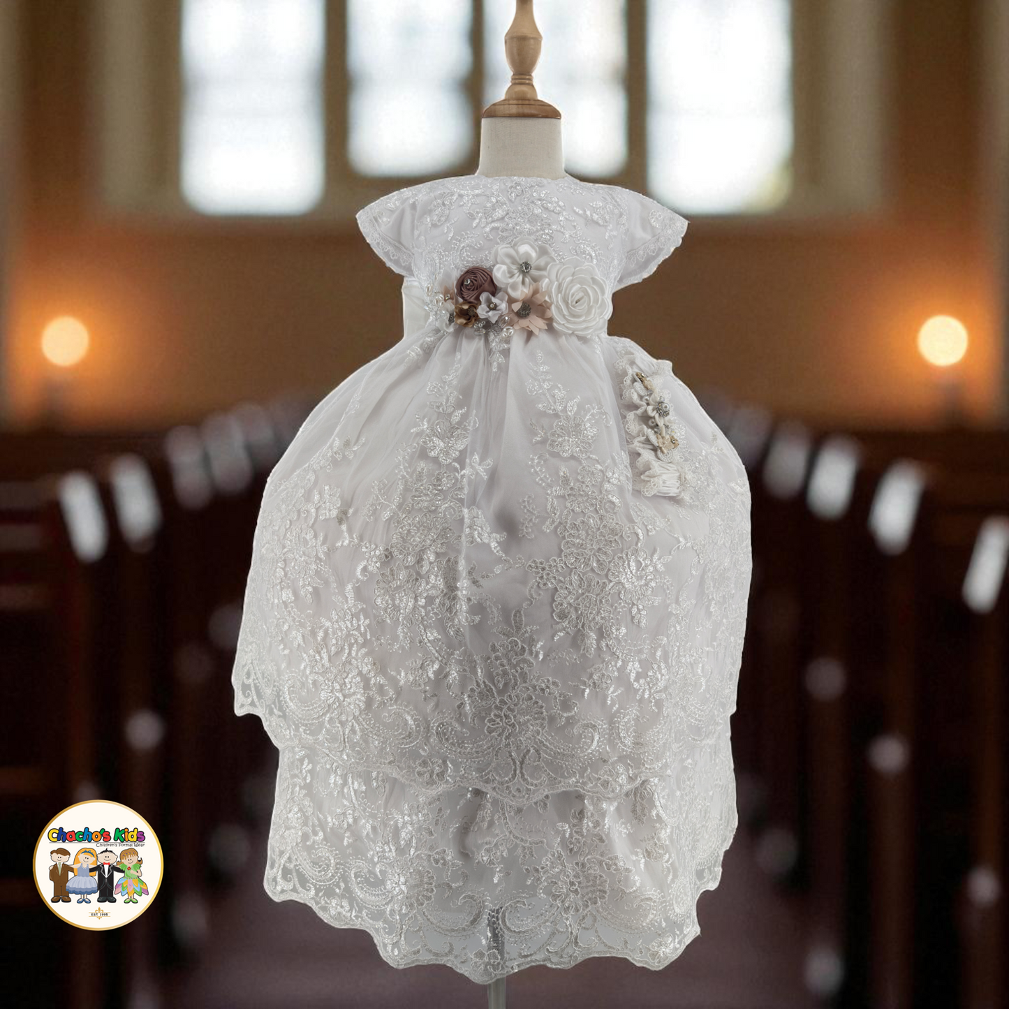 Girls Baptism Dress (R113)
