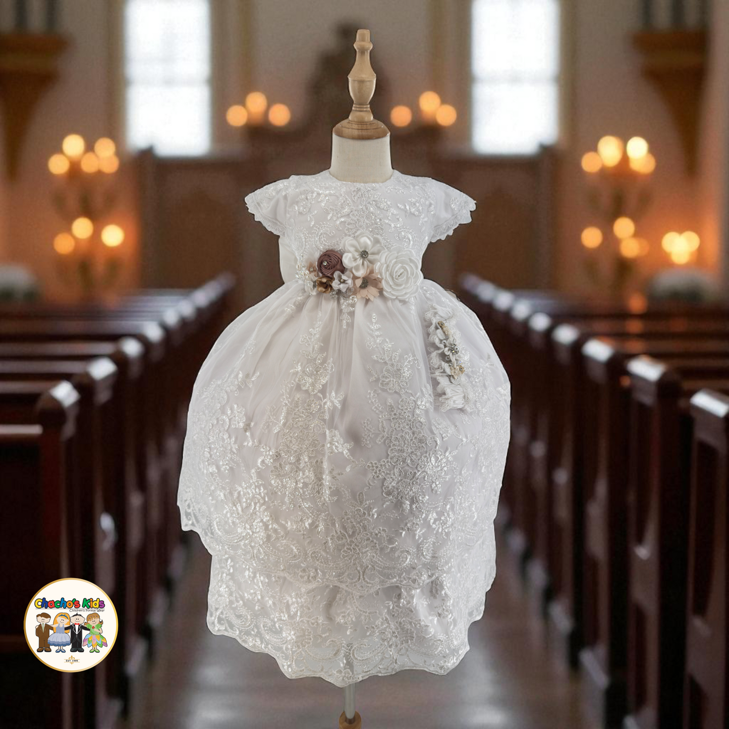 Girls Baptism Dress (R113)