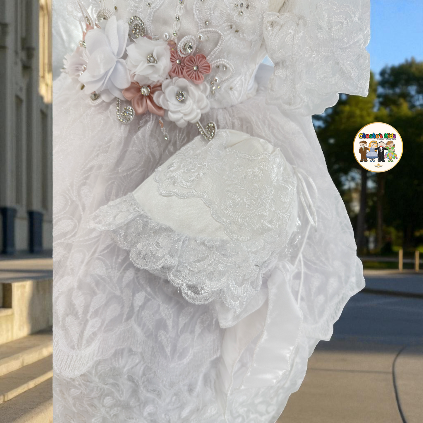 Girls Baptism Dress - (Pily)