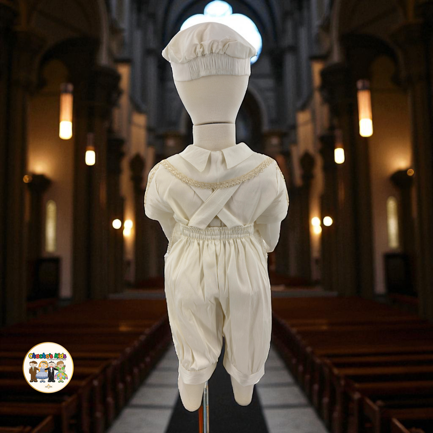 Boys Baptism - Ivory 4 Piece Set (Dante)