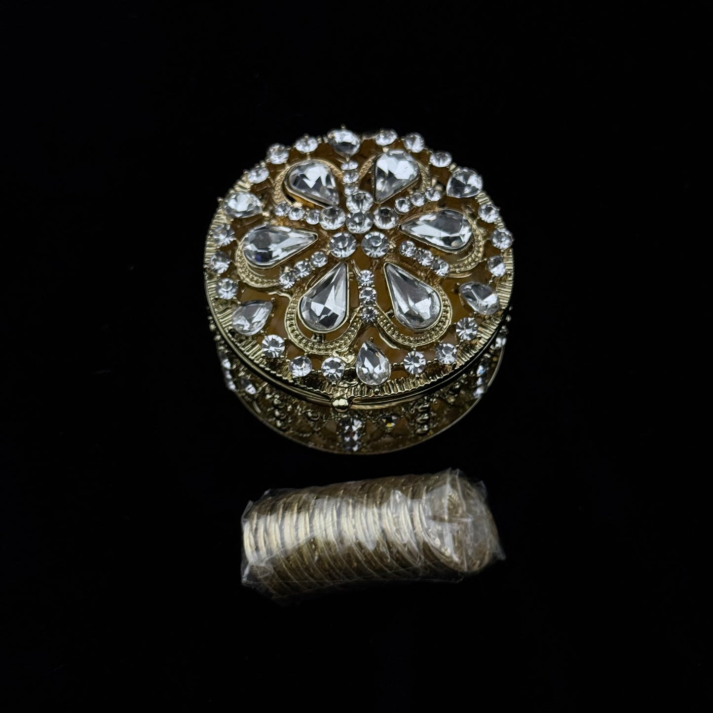 2.5" Gold Round Arras Box Set (827-GLD)