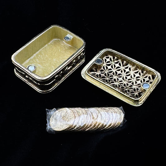 2.5" Round Rectangle Arras Box Set (828-GLD)