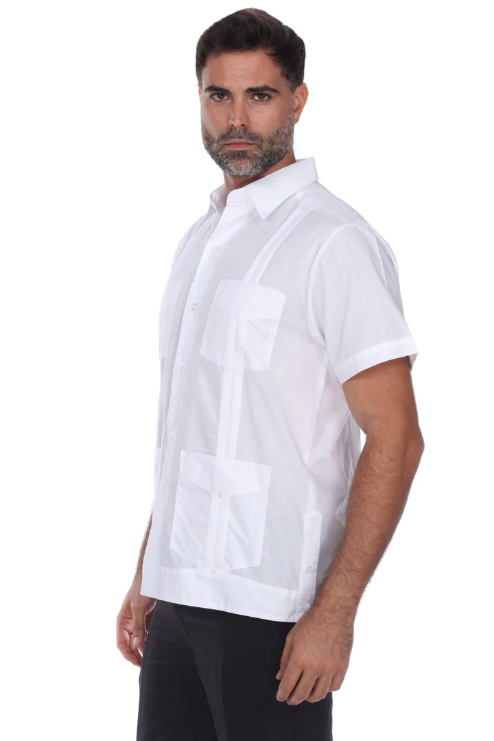 Men's Guayabera Linen (4678)-Boys-Chacho’s Kids