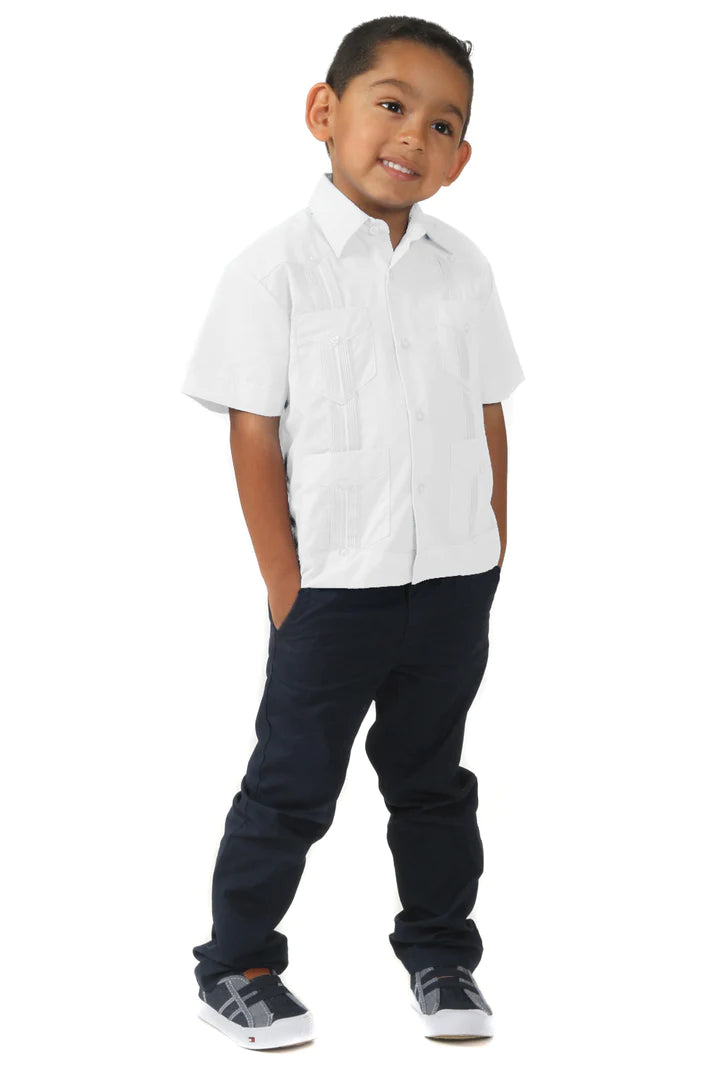 Boys Guayabera (3765)-Boys-Chacho’s Kids
