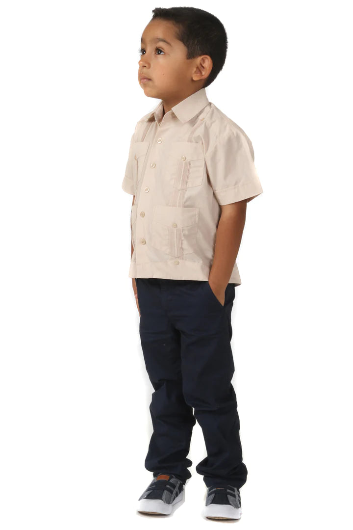 Boys Guayabera (3765)-Boys-Chacho’s Kids