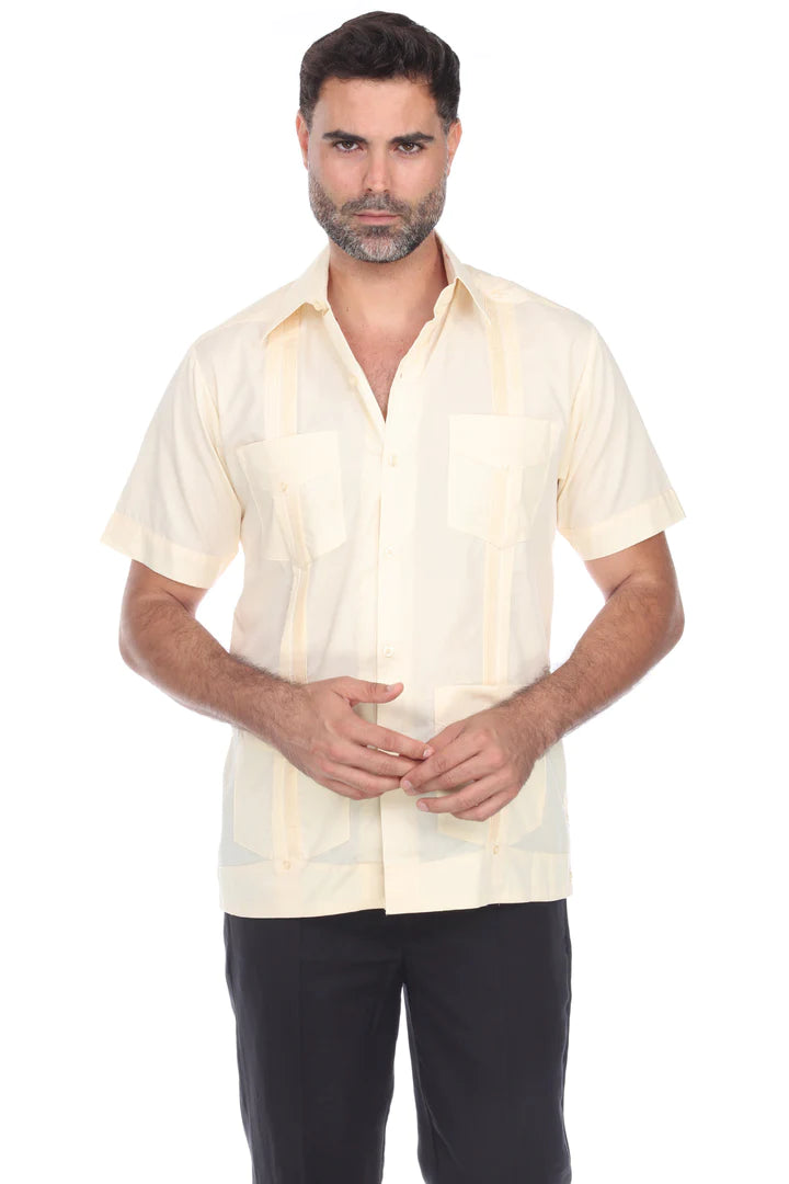 Men's Guayabera (1673)-Boys-Chacho’s Kids