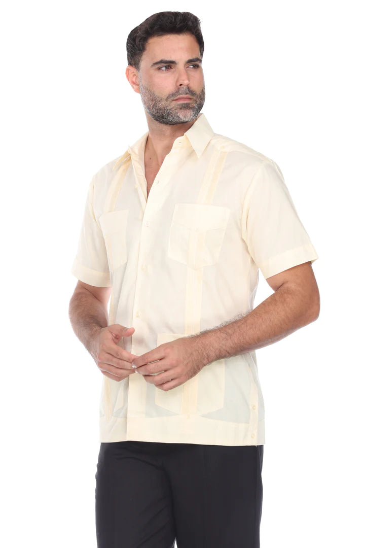 Men's Guayabera (1673)-Boys-Chacho’s Kids