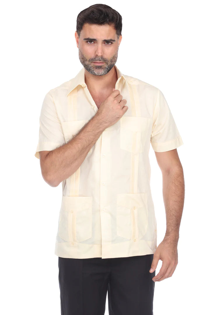 Men's Guayabera (1673)-Boys-Chacho’s Kids