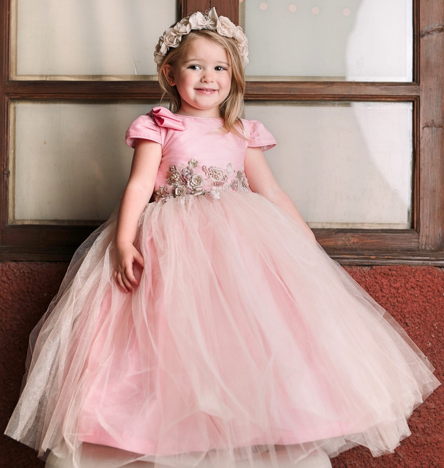 Anelisse-Girls-Pale Pink/Nude-2-Chacho's Kids