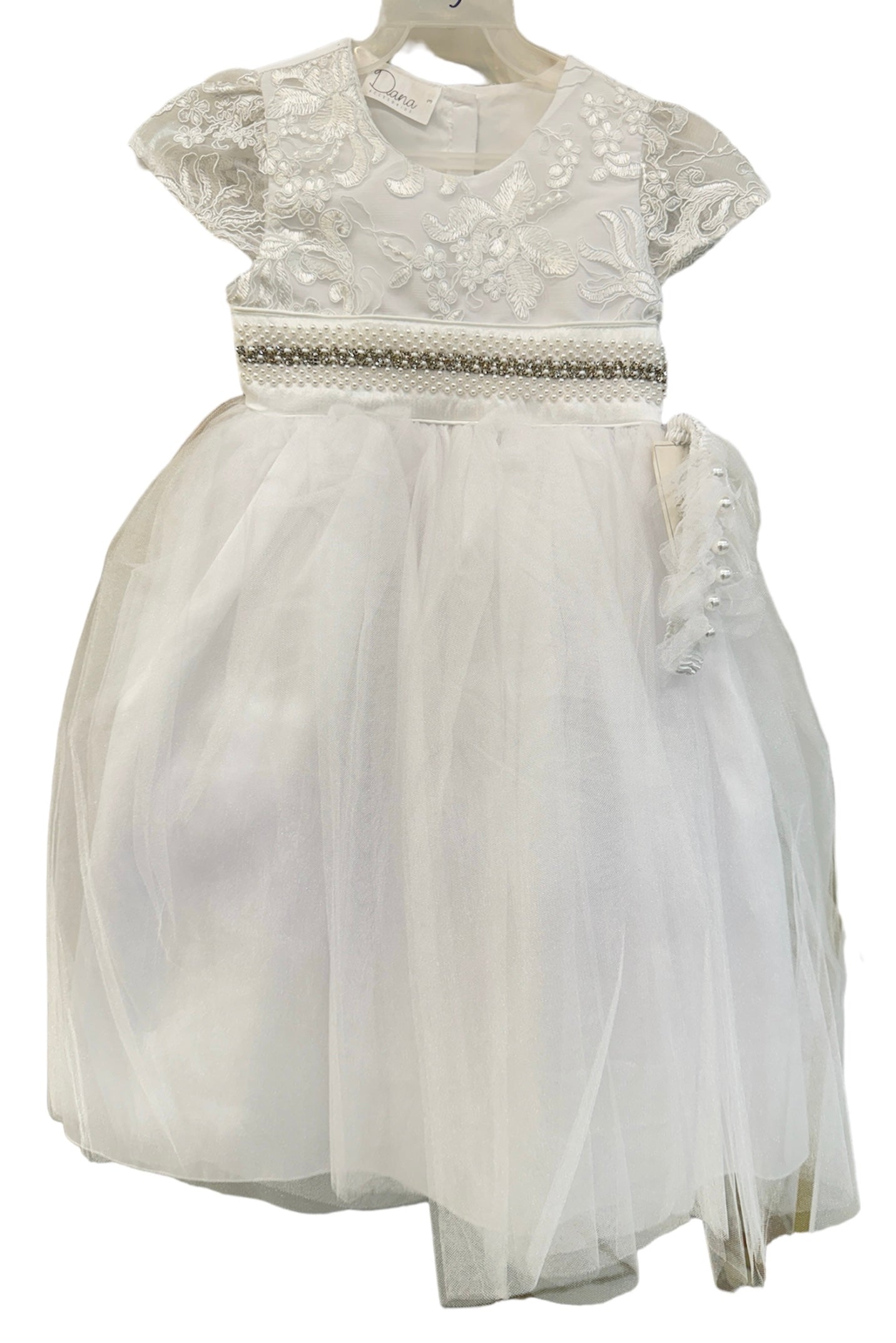 Mini Dani (008)-Girls-White-6M-Chacho's Kids