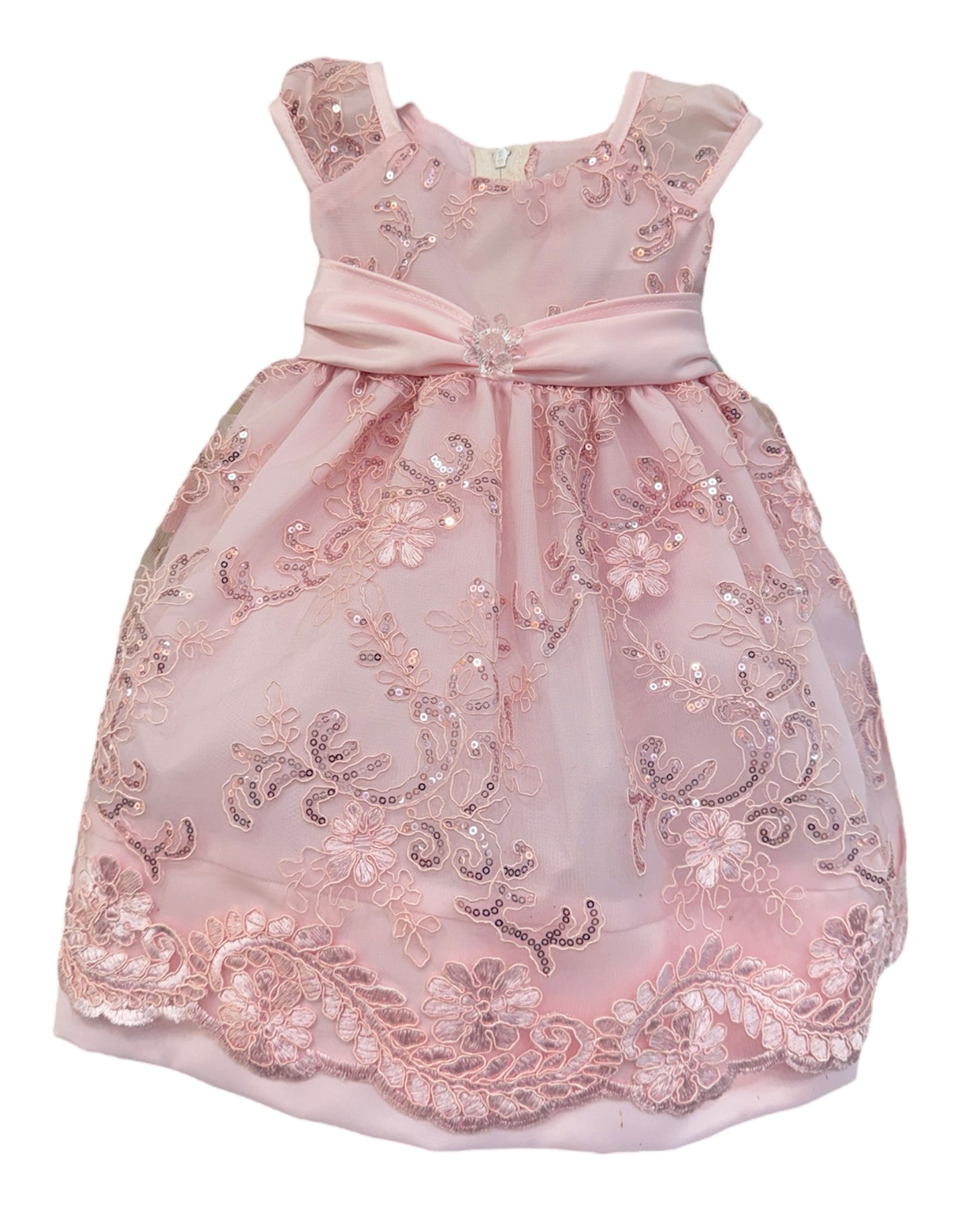 Baby Party / Flower Girl Dress (B191)-Girls-Chacho's-Kids