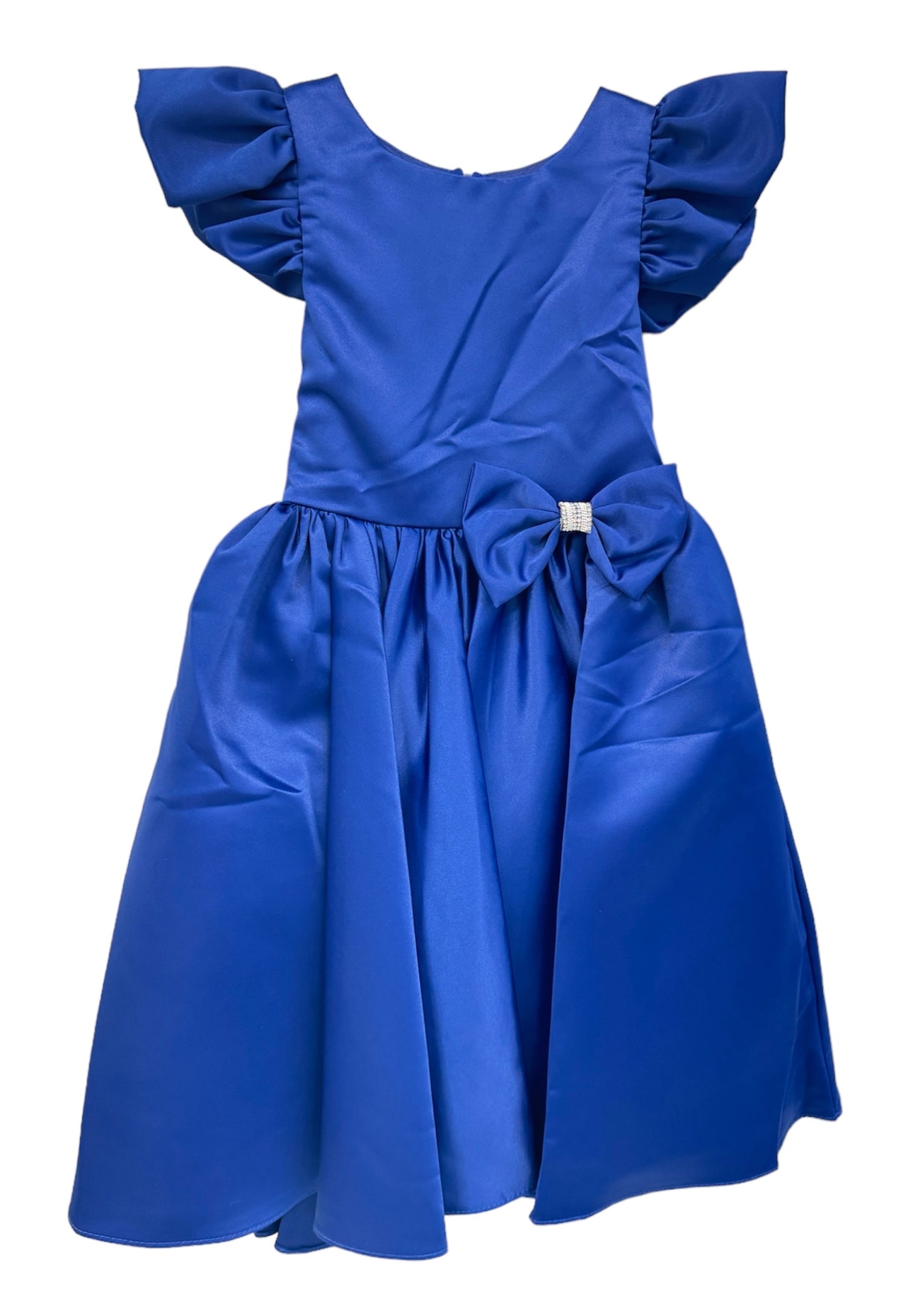 Party / Flower Girl Dress (263)-Girls-Royal Blue-2-Chacho's Kids