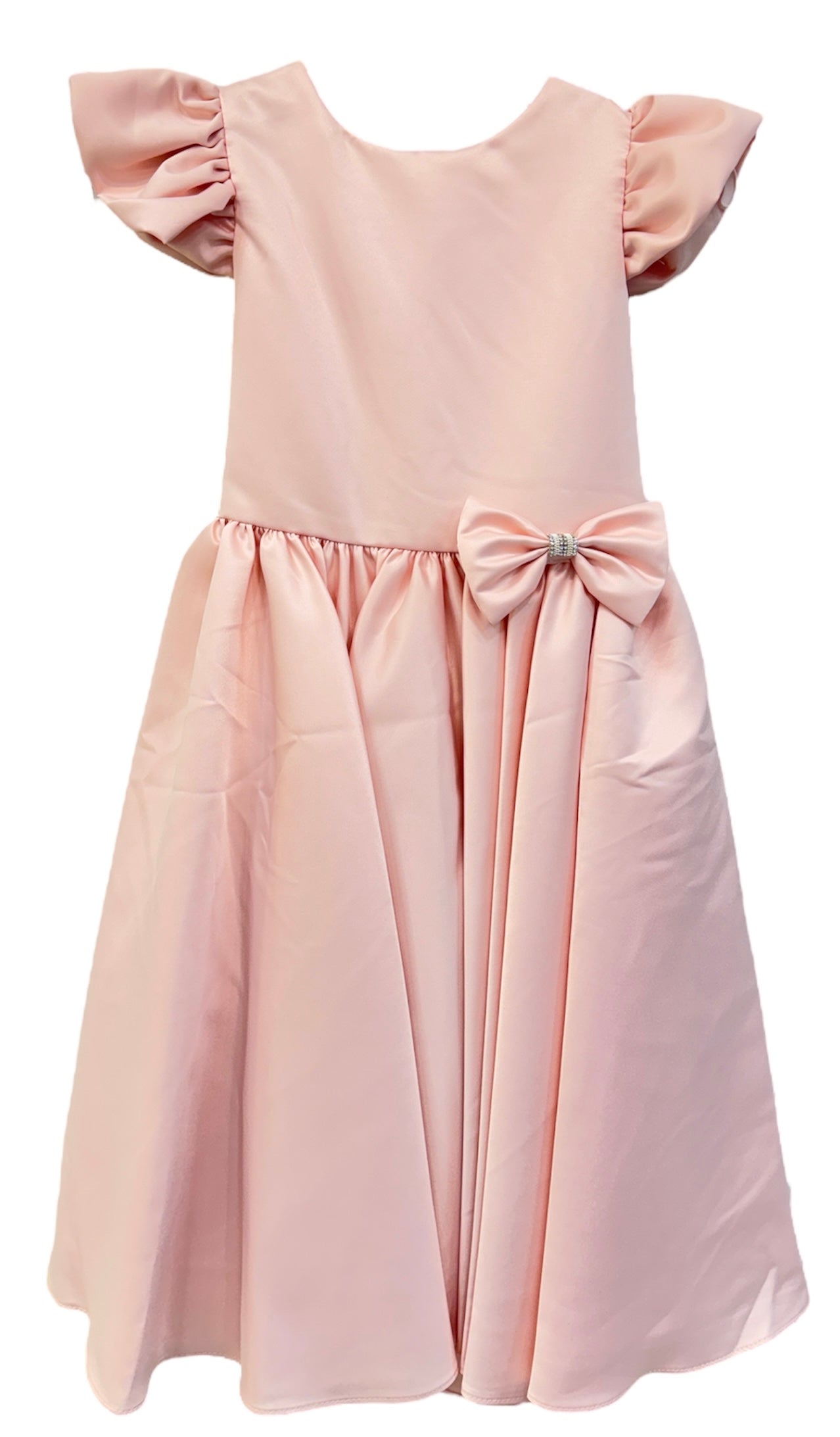 Party / Flower Girl Dress (263)-Girls-Blush-2-Chacho's Kids