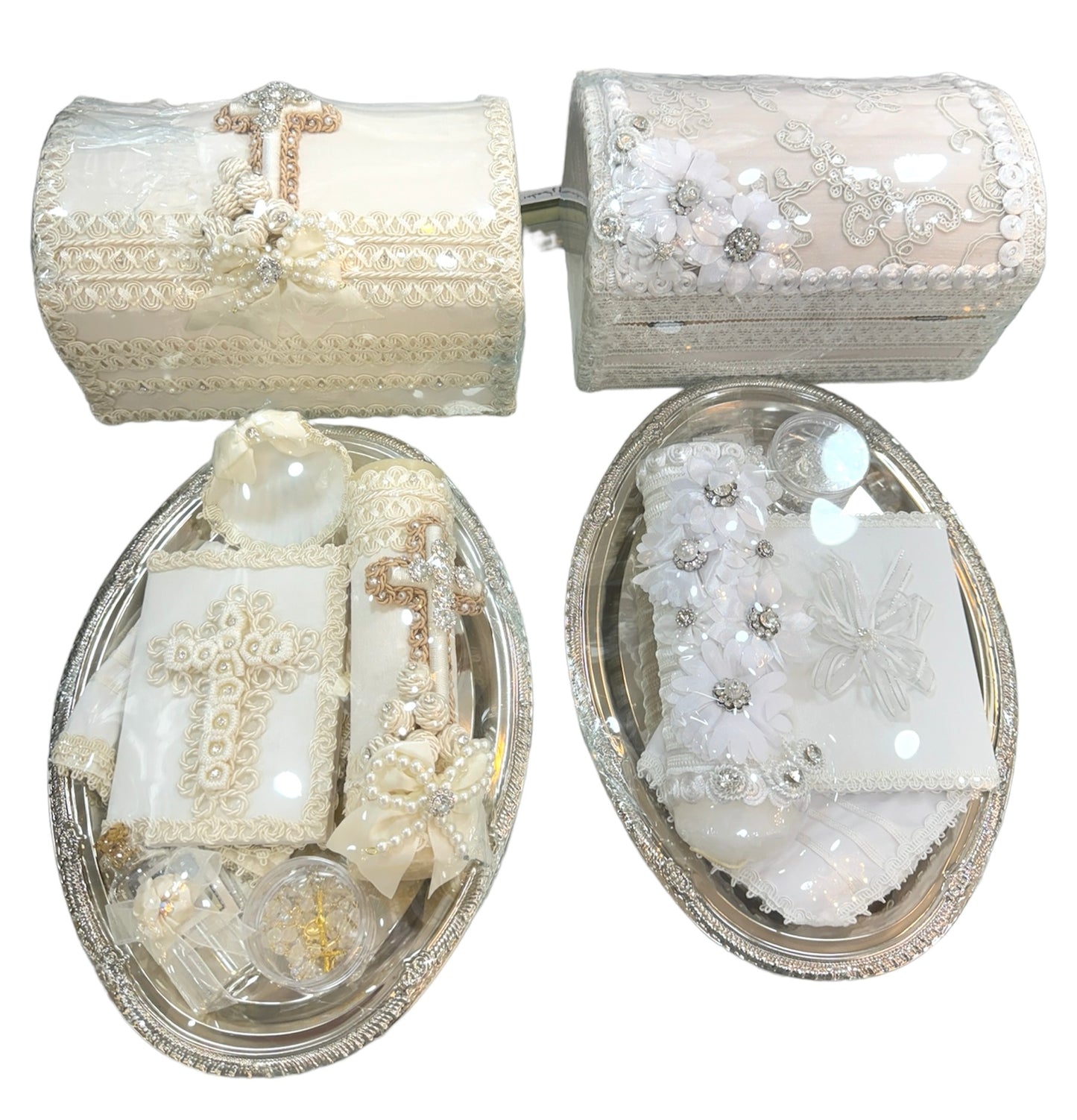 Unisex Baptism Candle Gift Box Sets-Boys Girls-Chacho's Kids