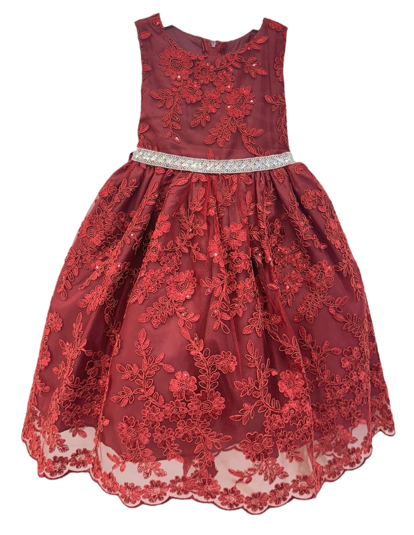 Party / Flower Girl Dress (D-1610)-Girls-Chacho's Kids