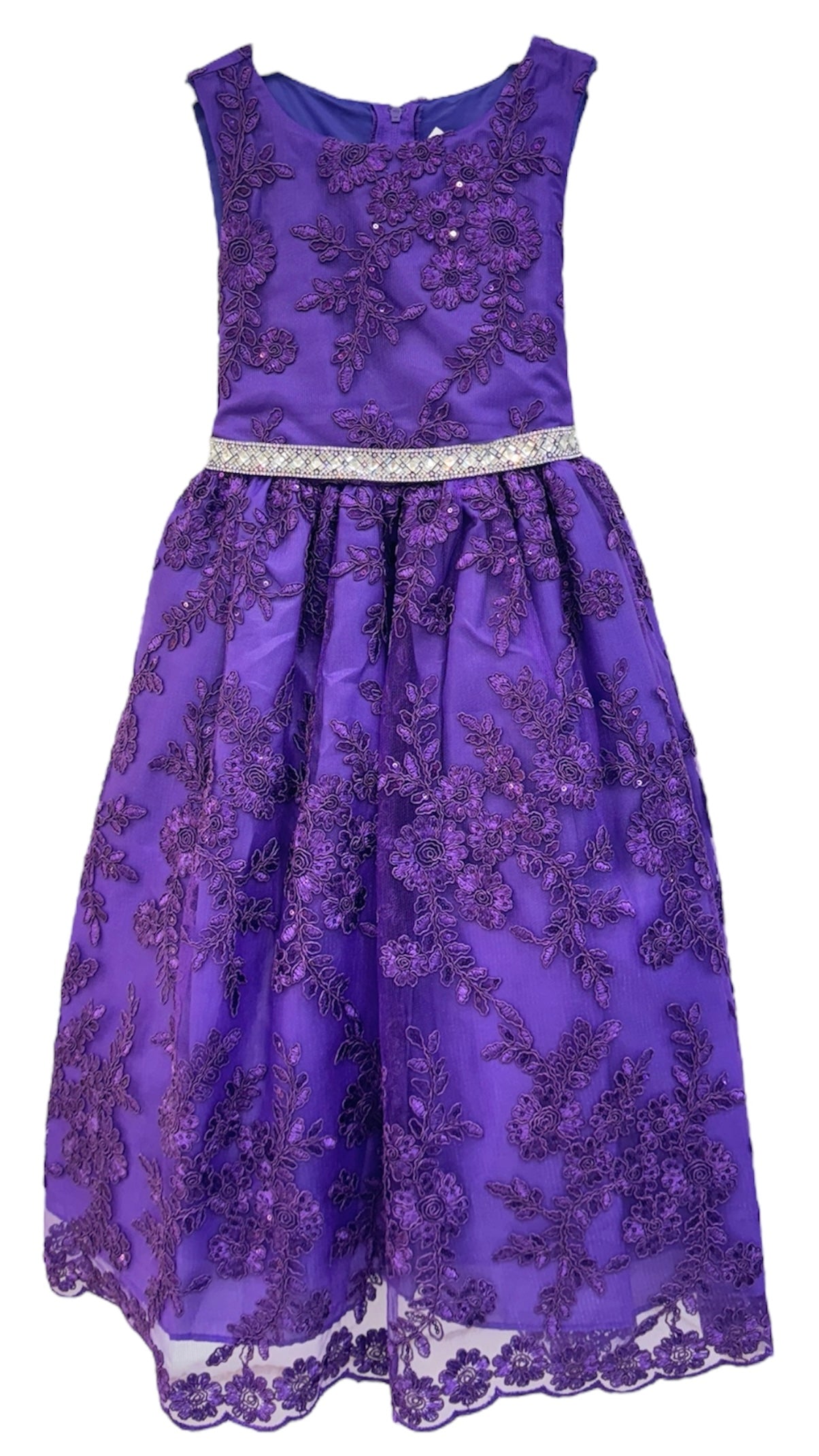 Party / Flower Girl Dress (D-1610)-Girls-Chacho's Kids