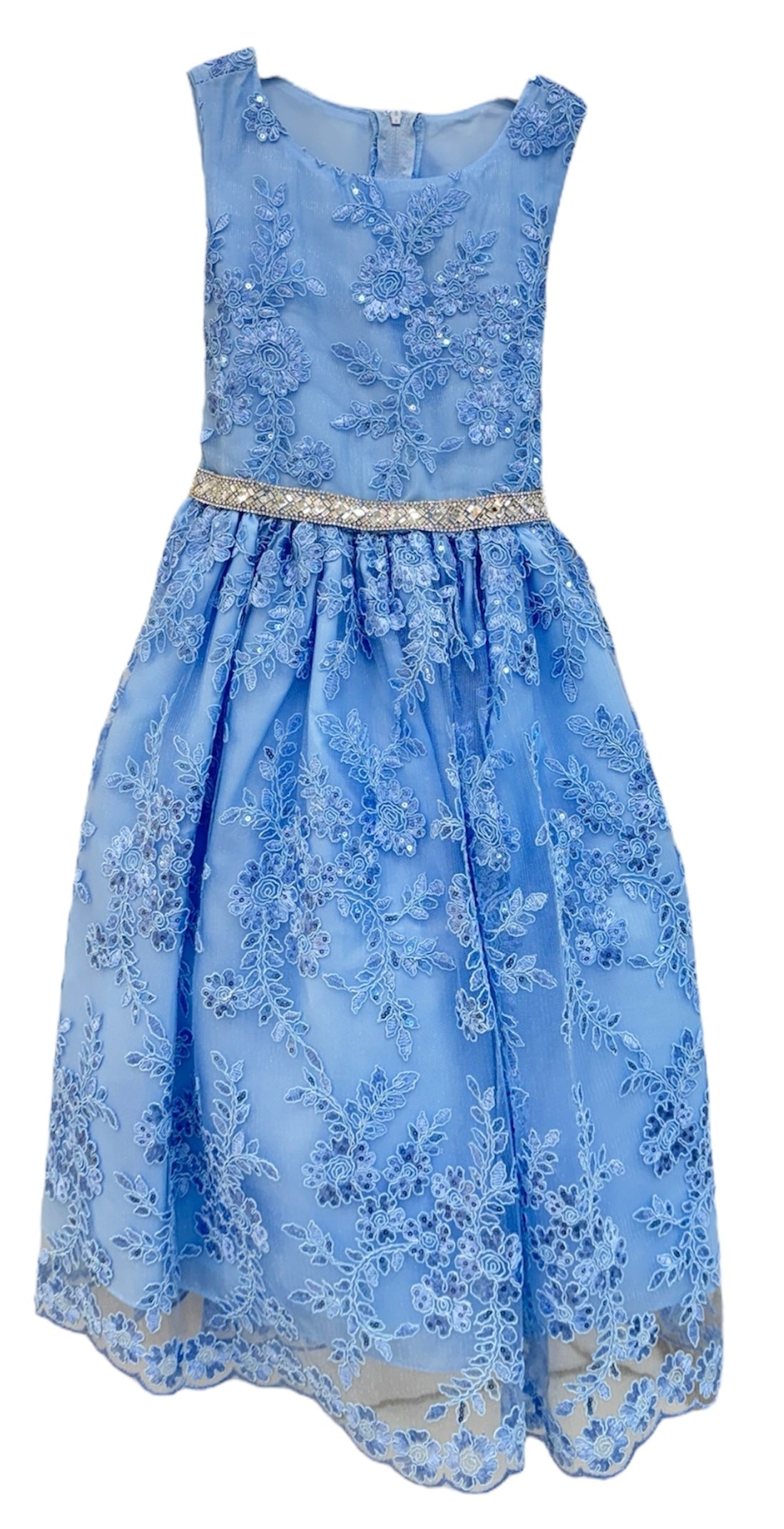Party / Flower Girl Dress (D-1610)-Girls-Chacho's Kids