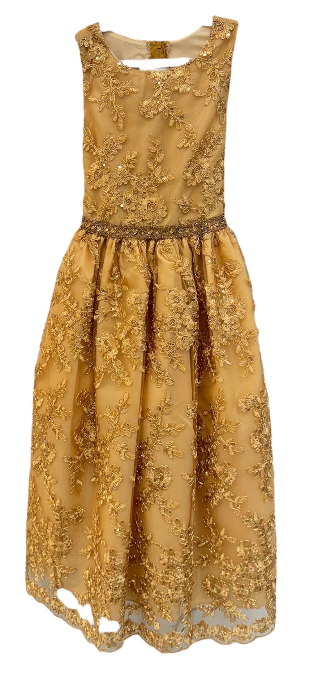 Party / Flower Girl Dress (D-1610)-Girls-Chacho's Kids