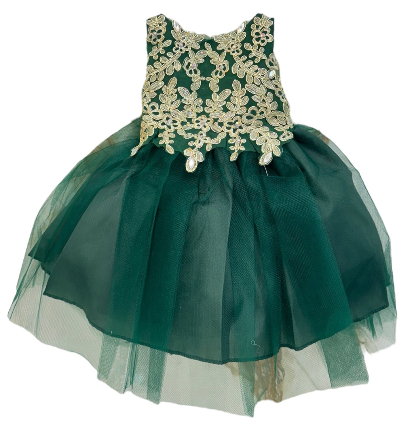 Baby Party / Flower Girl Dress (B-778)-Girls-Chacho's-Kids