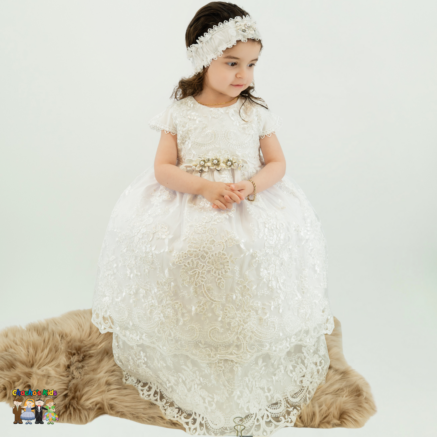 Girls Baptism Dress (R113)
