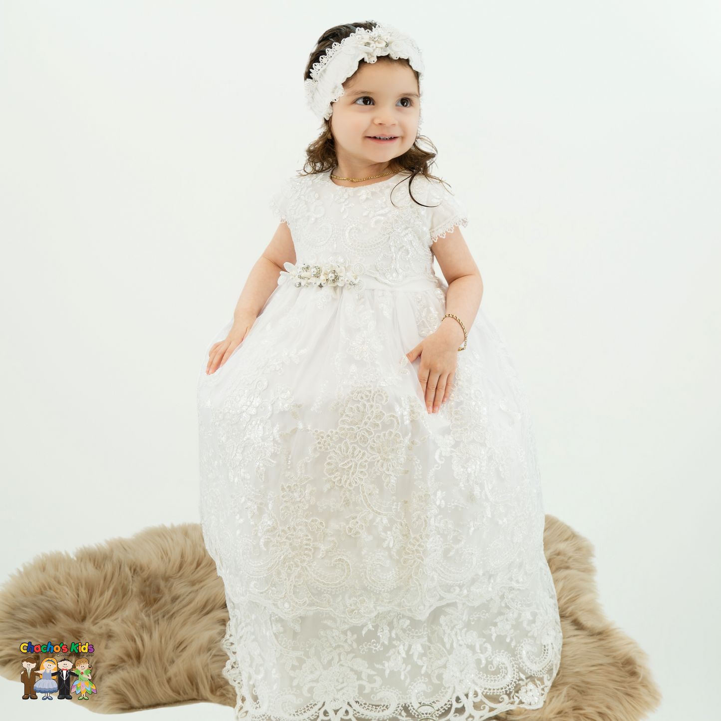 Girls Baptism Dress (R113)