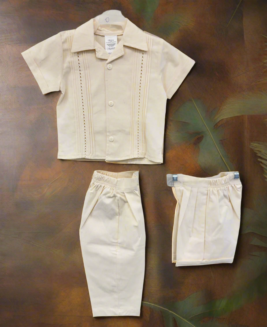 Boys Guayabera Sets (125)-Boys-Chacho’s Kids