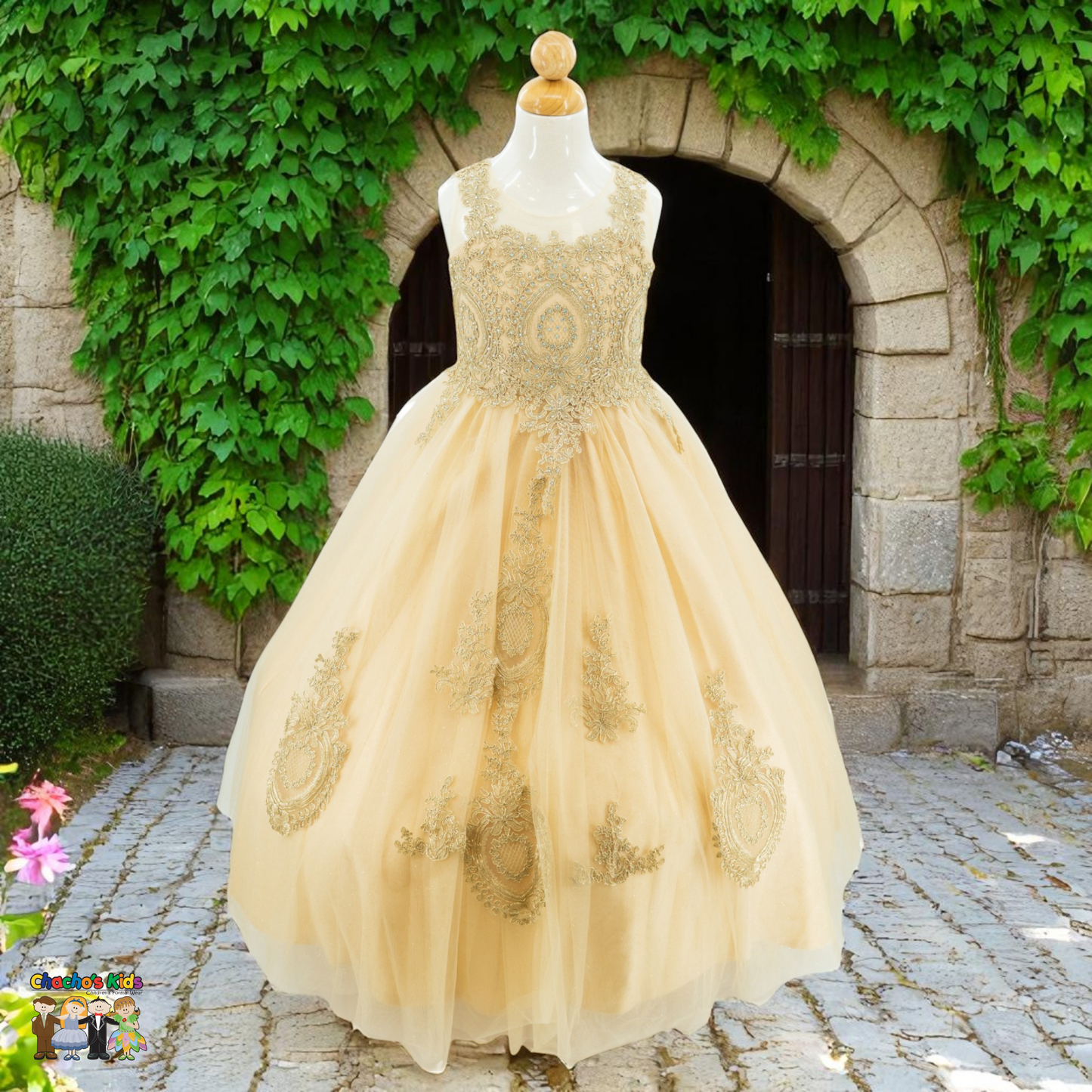Ball Gown Dress (9004-4)