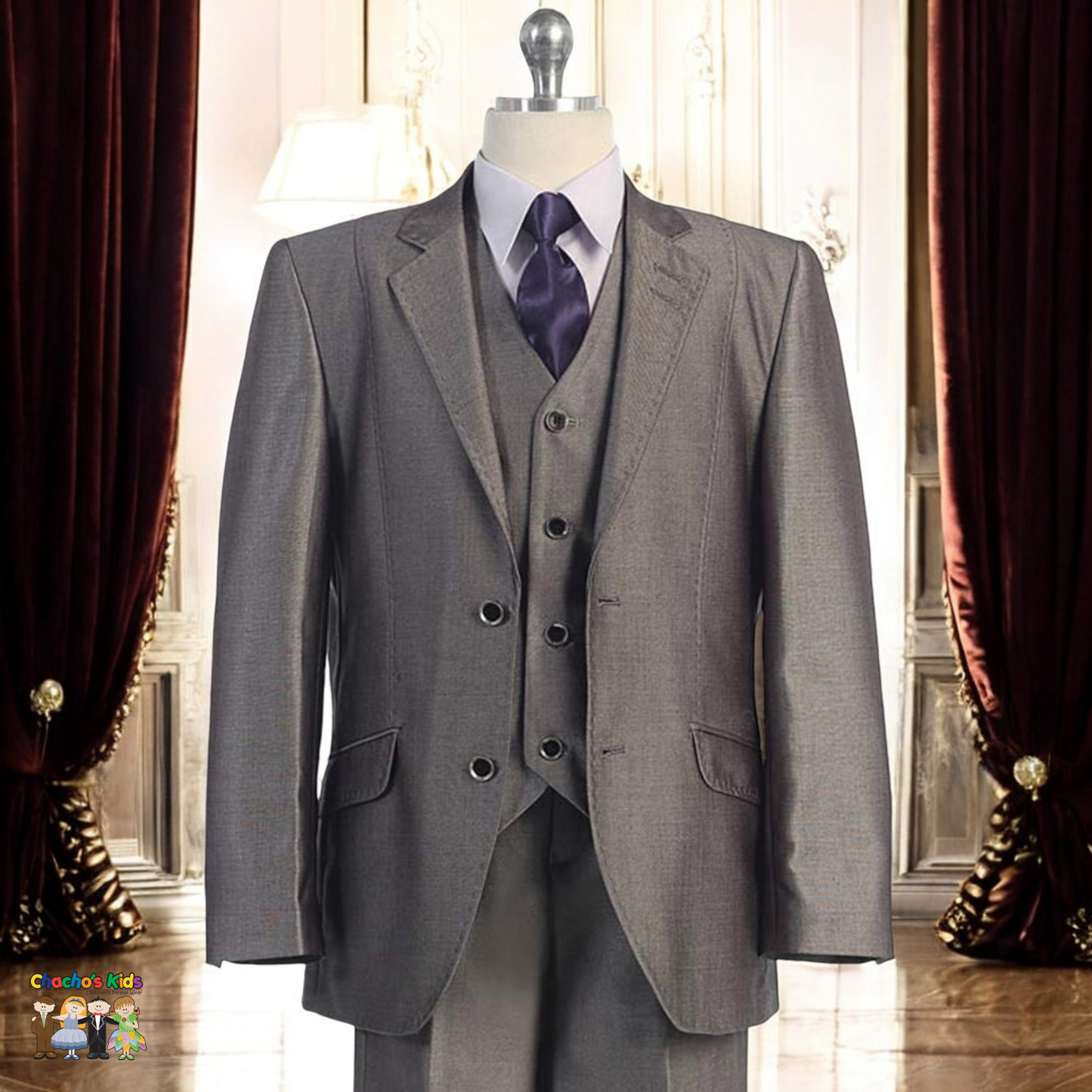 Classic Suit (BJT-13002)-Boys-0-Chacho's Kids