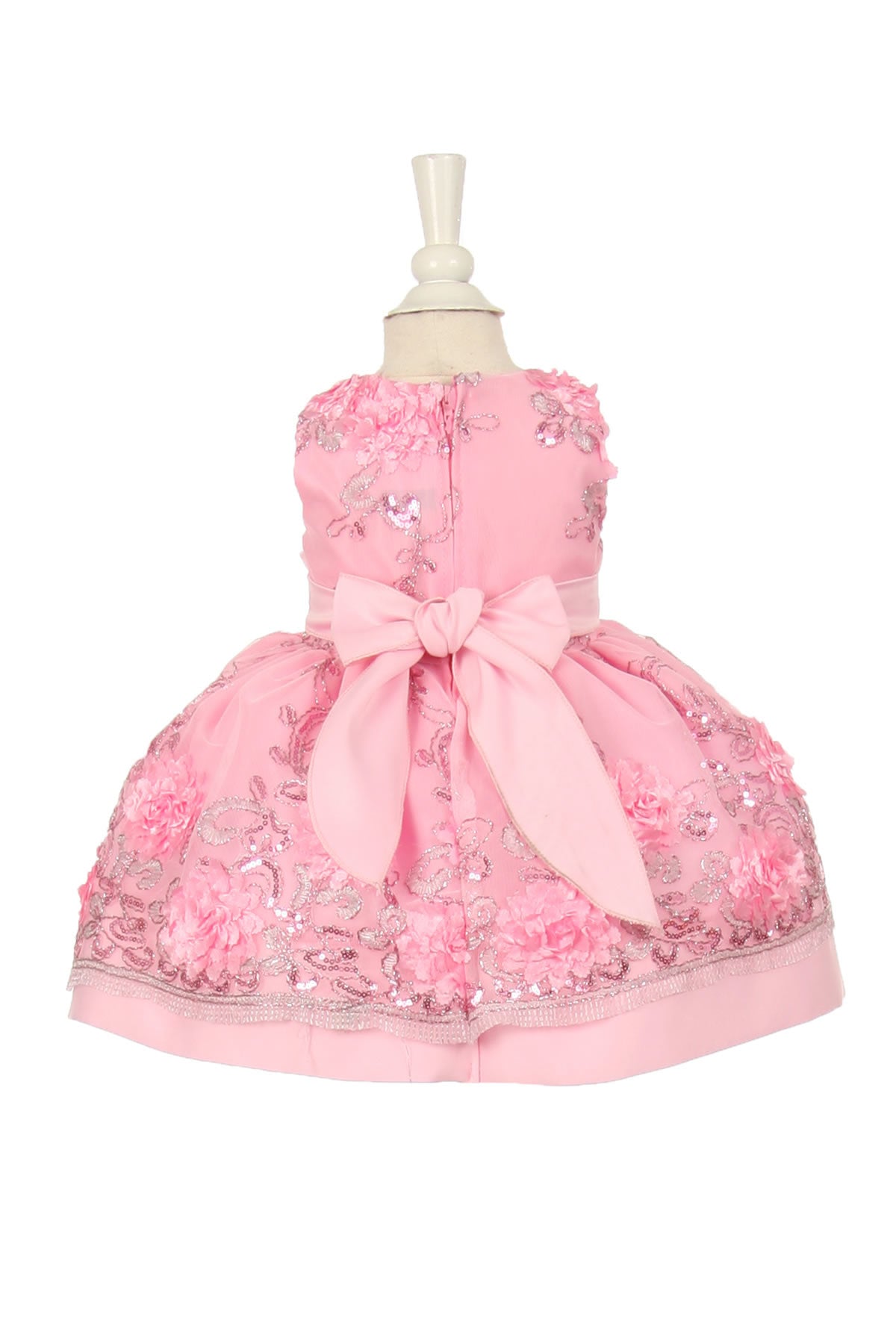 Baby Party / Flower Girl Dress (SS3006C)-Girls-Chacho's-Kids