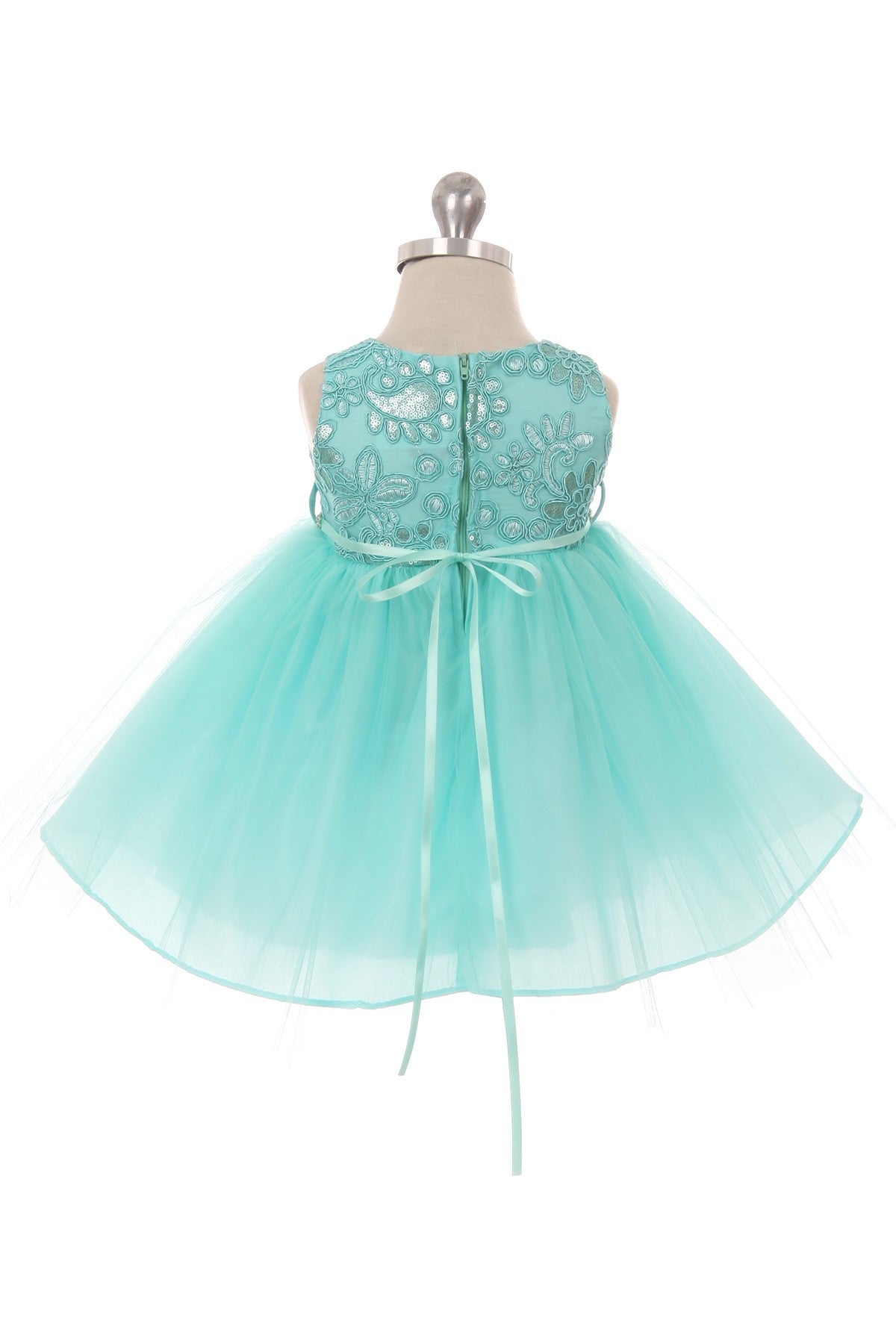 Baby Party / Flower Girl Dress (SS1027BA)-Girls-Chacho's-Kids