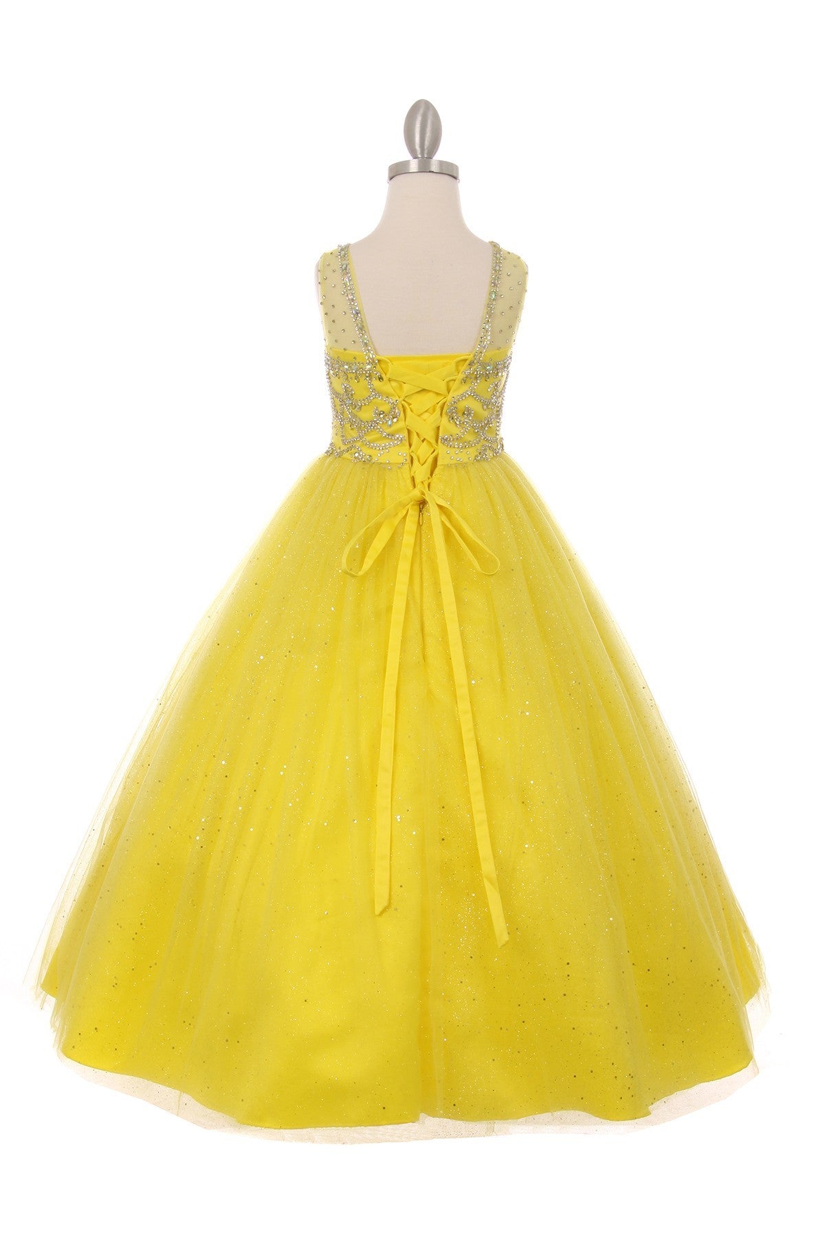 Ball Gown Dress (5042)-Girls-Chacho's Kids